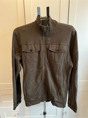 Lululemon Men's Brown Full-Zip Casual Jacket